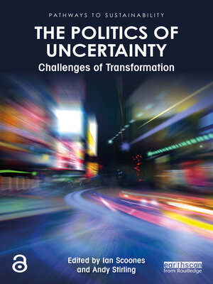 cover image of The Politics of Uncertainty
